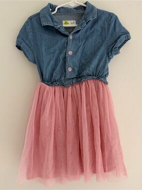 Denim tutu dress